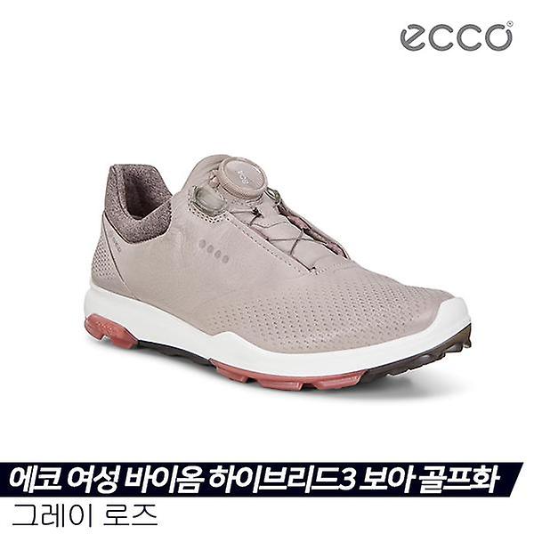  에코 바이옴 하이브리드 3 보아 (BIOM HYBRID 3 BOA) 골프화 [#125513-51674][그레이 로즈][여성용]