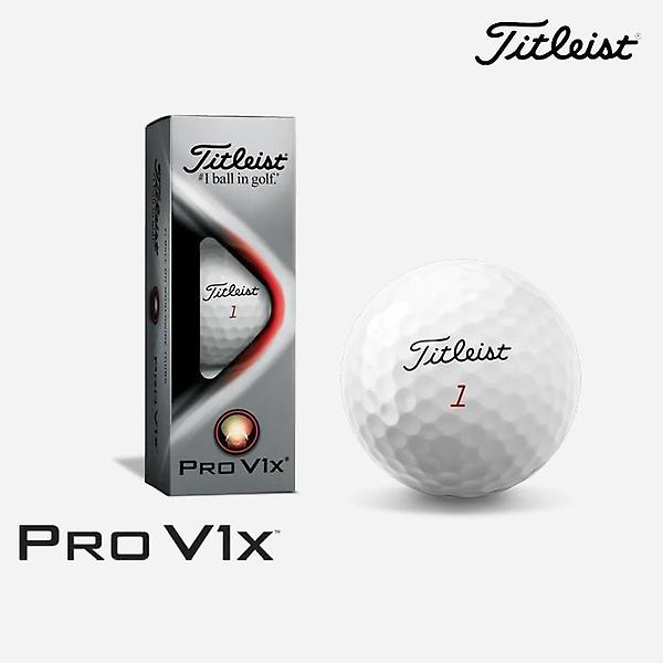  2021 타이틀리스트 NEW PRO V1x 골프볼 [우레탄커버][4피스/12알][2COLORS]