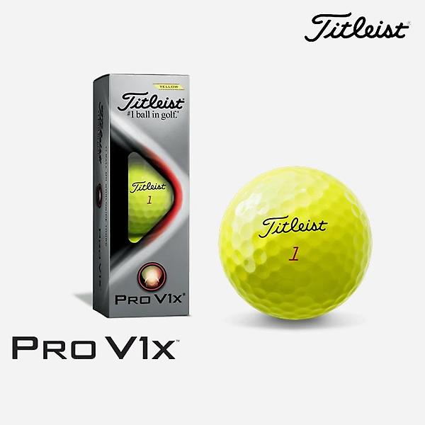  2021 타이틀리스트 NEW PRO V1x 골프볼 [우레탄커버][4피스/12알][2COLORS]