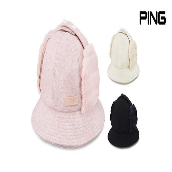  [삼양인터내셔널정품]2023 핑 여성 밍크퍼 버킷햇(WOMAN MINK FUR BUCKET HAT) 골프모자[3COLORS][여성용]