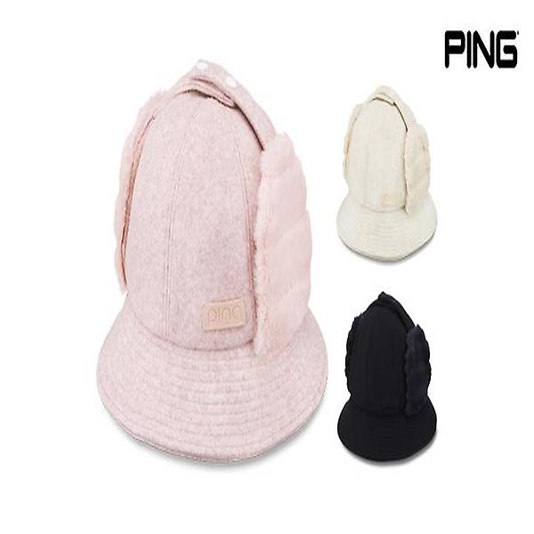  [삼양인터내셔널정품]2023 핑 여성 밍크퍼 버킷햇(WOMAN MINK FUR BUCKET HAT) 골프모자[3COLORS][여성용]