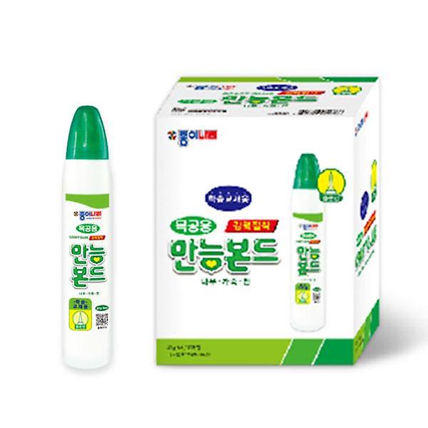  강력접착 목공풀 만능본드 40g (12개입)