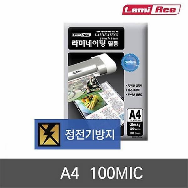  라미에이스 프리미엄 코팅필름 A4 100mic 100매 권