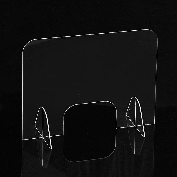 [도매토피아/세이프 투명 아크릴 칸막이(] 세이프 투명 아크릴 칸막이(40x50cm) 오픈 창구형