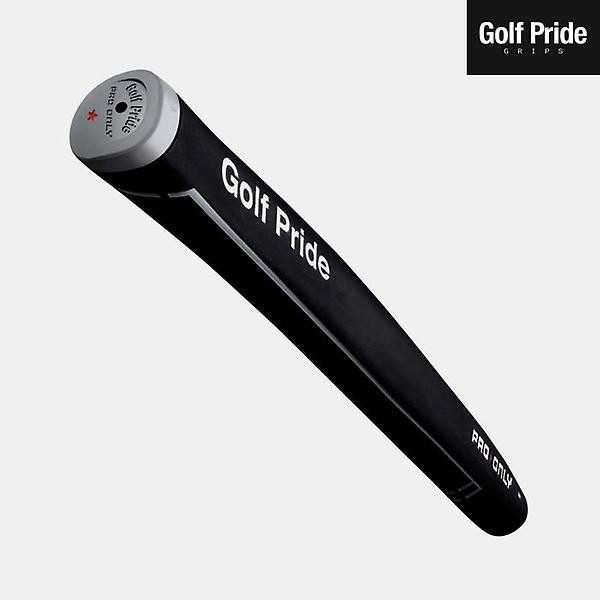 [골프프라이드/GOLF0001] [골프프라이드정품]2023 골프프라이드 프로 온리 퍼터 그립[블랙][라운드]