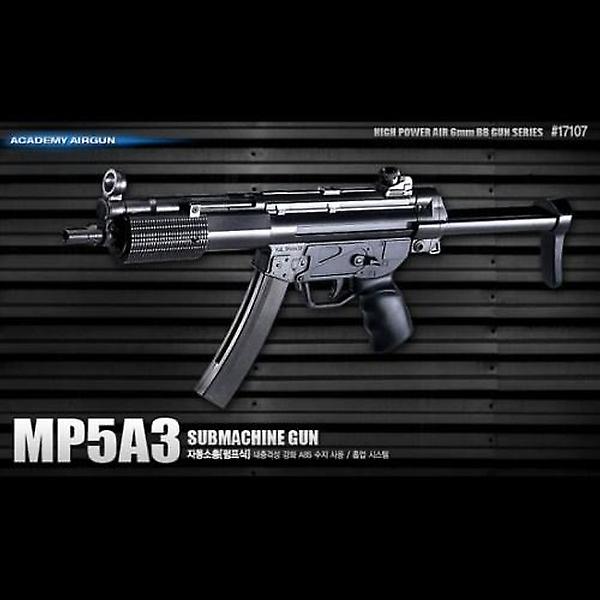  에어소프트건 MP5A3 서브머신건 돌격 소총 라이플