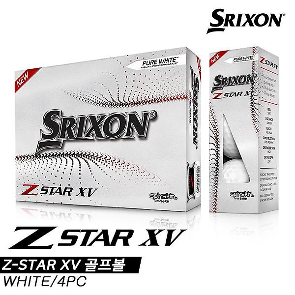  [던롭스포츠코리아정품]2021 스릭슨 Z-STAR XV 골프볼/골프공[4피스/1더즌][화이트][남여공용]