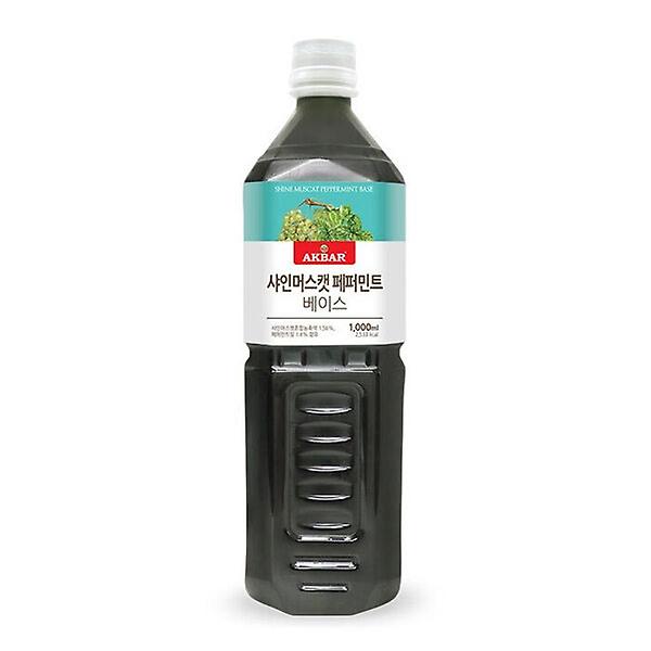  아크바 샤인머스캣 페퍼민트 베이스 1000ml 카페 음료 재료