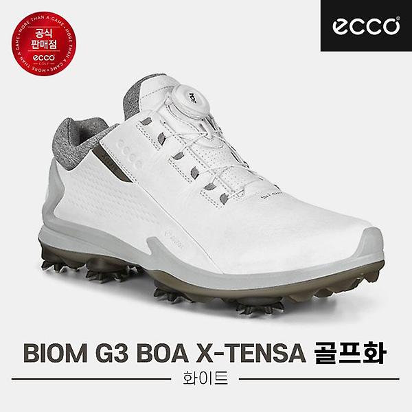  [에코코리아정품]2022 에코 바이옴 G3 보아 X-TENSA 골프화[131834-01007][화이트][남성용]