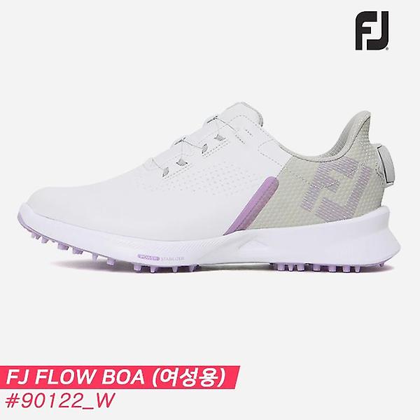  풋조이 2024 FJ 플로우(FJ FLOW) 스파이크리스 보아 골프화[90123/W][여성용]