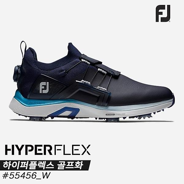  풋조이 2024  하이퍼플렉스(HYPERFLEX) 보아 골프화[55456/W/네이비+네이비+네이비][남성용]