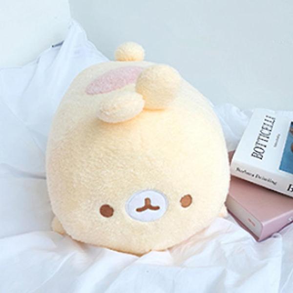  몰랑 하트설기 인형 35cm (옐로우아이보리)