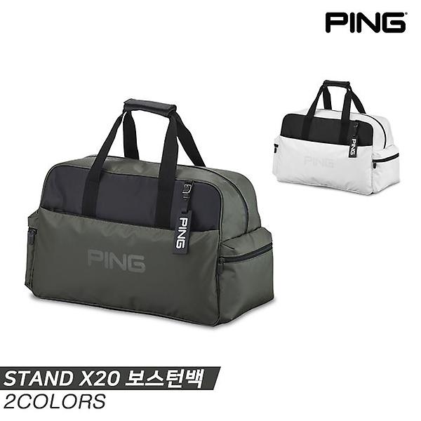  [삼양인터내셔널정품]2023 핑 STAND X20 보스턴백[2COLORS][남성용]