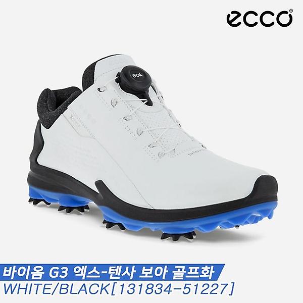  [에코정품]2022 에코 바이옴 G3 엑스-텐사 보아(BIOM X-TENSA BOA) 골프화[화이트/블랙][131834-51227]