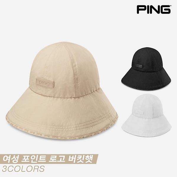  [삼양인터내셔널정품]2023 핑 여성 포인트 로고(POINT LOGO) 골프모자/버킷햇[3COLORS][여성용]