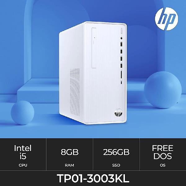  HP 파빌리온 TP01-3003KL 화이트 사무용 데스크탑 (인텔 i5/8GB/256GB/FDS/1년AS)