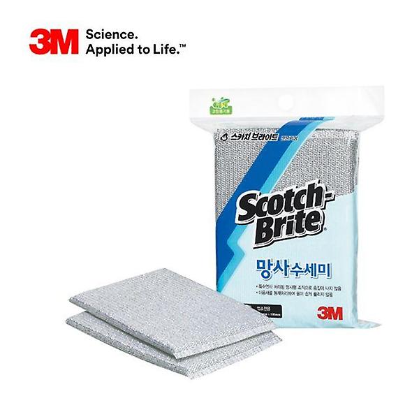  3M 스카치브라이트 NET-5 은색망사수세미 NET-5 5p