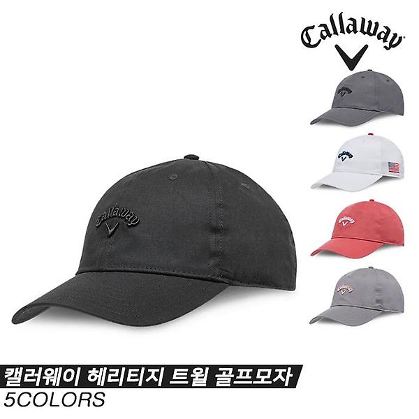  [캘러웨이코리아정품]2023 캘러웨이 헤리티지 트윌(HERITAGE TWILL) 골프모자[5COLORS][남성용]