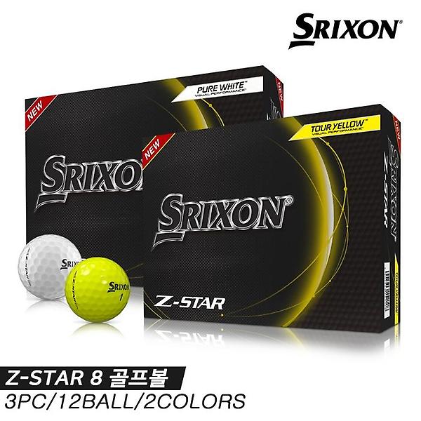  [던롭스포츠스포츠코리아정품]2023 스릭슨 Z-스타(Z-STAR) 골프볼/골프공[3피스/12알][2COLORS]