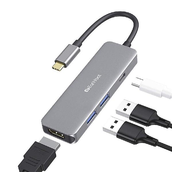  얼리봇 SGUC-102 USB 3.1 C타입 멀티 허브 맥북 노트북 구글 크롬 캐스트 삼성 덱스 지원