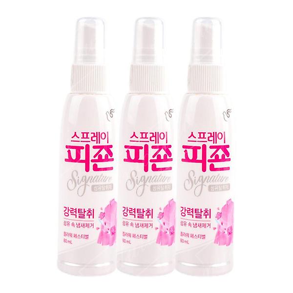  스프레이피죤 시그니처 플라워페스티벌 80ml 3개 탈취