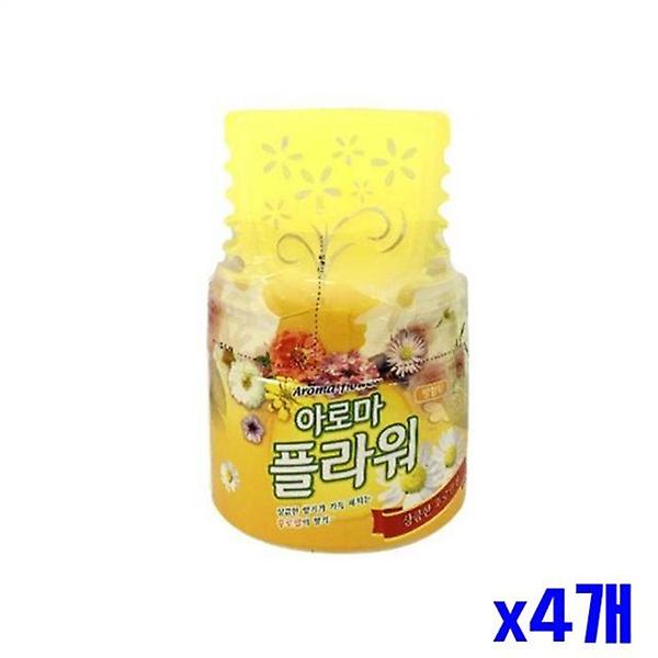  상쾌한 아로마 방향제 400ml 후로랄향 x4개 실내향기