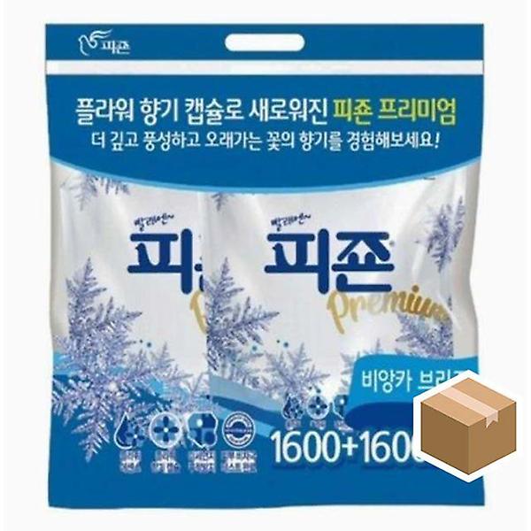  피죤 섬유유연제 블루비앙카 1600ml x 8입