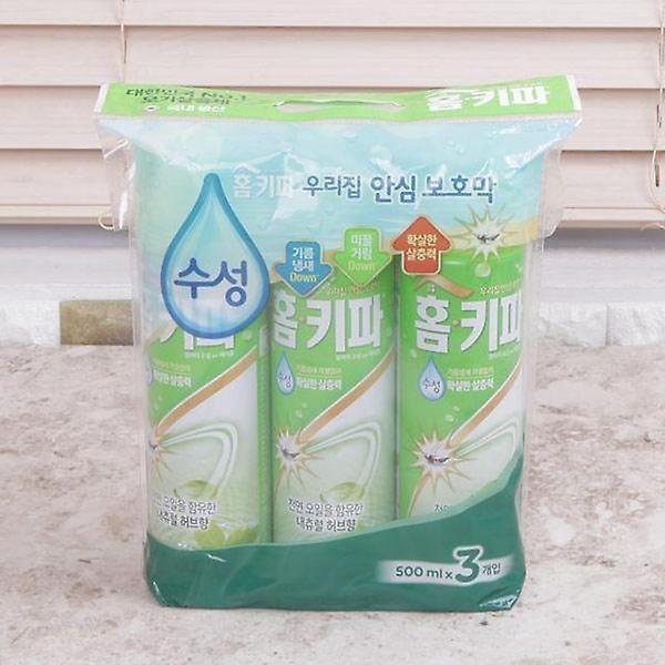  홈키파 내츄럴허브향에어졸 500ml 3p