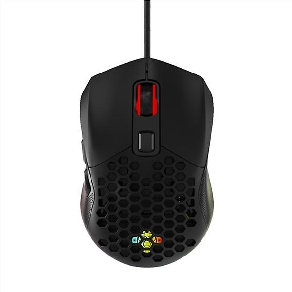  GDEVIL G100 TRANS RGB 유선 게이밍 마우스 블랙